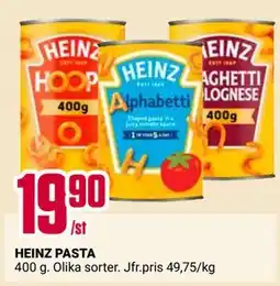 ÖoB HEINZ PASTA erbjuda