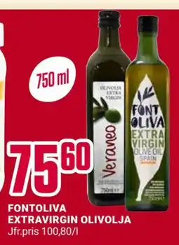 ÖoB FONTOLIVA EXTRAVIRGIN OLIVOLJA erbjuda