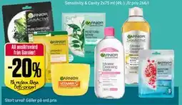 ÖoB All ansiktsvård från Garnier! erbjuda