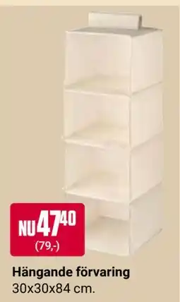 ÖoB Hängande förvaring erbjuda
