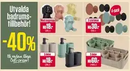 ÖoB Utvalda badrumstillbehör erbjuda