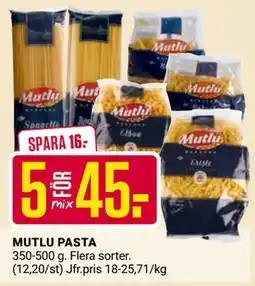 ÖoB MUTLU PASTA erbjuda