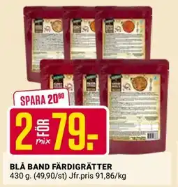 ÖoB BLÅ BAND FÄRDIGRÄTTER erbjuda