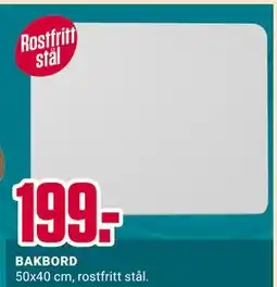 ÖoB BAKBORD erbjuda