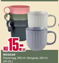 ÖoB MUGGAR erbjuda