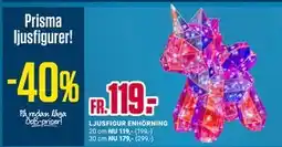 ÖoB LJUSFIGUR ENHÖRNING erbjuda