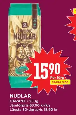 Willys NUDLAR erbjuda
