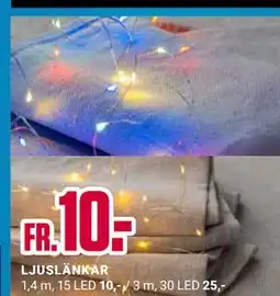 ÖoB LJUSLÄNKAR erbjuda