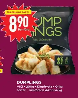 Willys DUMPLINGS erbjuda