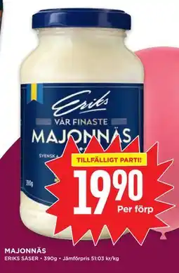 Willys MAJONNÄS erbjuda