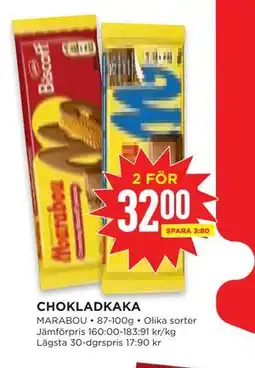 Willys CHOKLADKAKA erbjuda