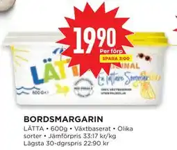 Willys Hemma BORDSMARGARIN erbjuda