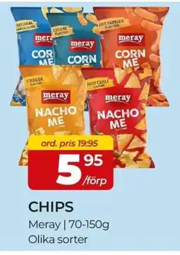 Matrix Butikerna Meray chips erbjuda