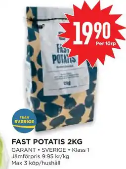 Willys Hemma FAST POTATIS 2KG erbjuda