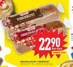 Willys Hemma ORIGINALROST, FIBERROST erbjuda