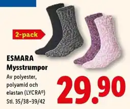 Lidl Esmara mysstrumpor erbjuda