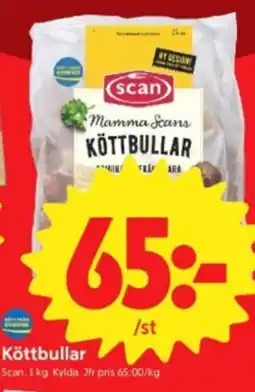 ICA Nära Scan köttbullar erbjuda