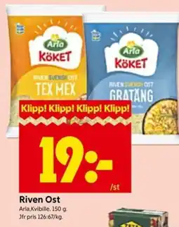ICA Kvantum Arla Riven Ost erbjuda