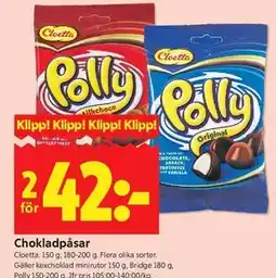 ICA Kvantum Chokladpåsar erbjuda