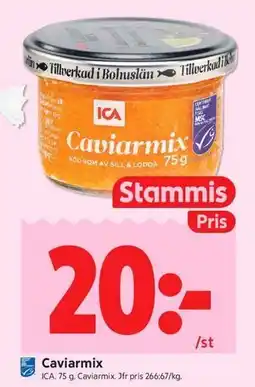 ICA Kvantum Caviarmix, Medlemspris erbjuda