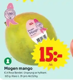 ICA Nära Mogen mango erbjuda