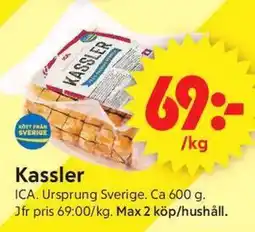 ICA Supermarket Kassler erbjuda