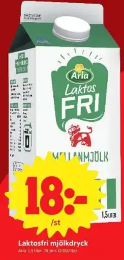 ICA Nära Laktosfri mjölkdryck erbjuda