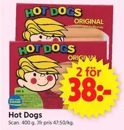 ICA Supermarket Hot Dogs erbjuda