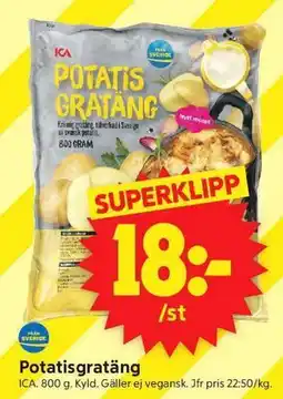 ICA Supermarket Potatisgratäng erbjuda