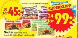 ICA Supermarket Nudlar erbjuda