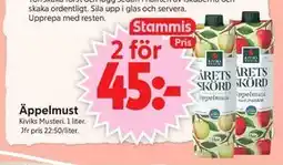 ICA Supermarket Äppelmust, Medlemspris erbjuda