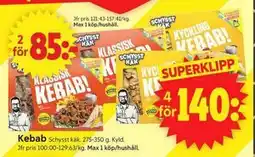 ICA Supermarket Kebab erbjuda