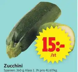 ICA Supermarket Zucchini erbjuda