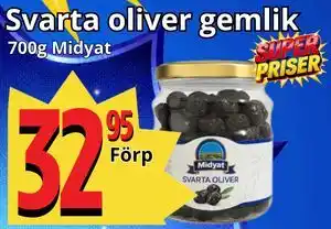 Svarta oliver gemlik