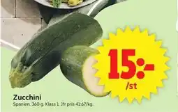 ICA Supermarket Zucchini erbjuda
