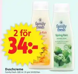 ICA Supermarket Duschcreme erbjuda