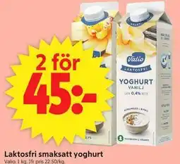 ICA Supermarket Laktosfri smaksatt yoghurt erbjuda