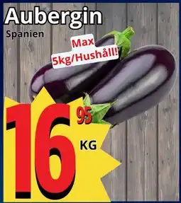 Supergrossen Aubergin erbjuda