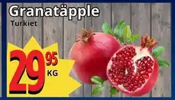 Supergrossen Granatäpple erbjuda