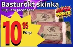 Supergrossen Basturökt skinka erbjuda