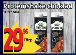 Supergrossen Proteinshake choklad erbjuda