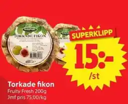 Nya Pulsen Fruity Fresh torkade fikon erbjuda