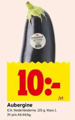 ICA Kvantum Aubergine erbjuda