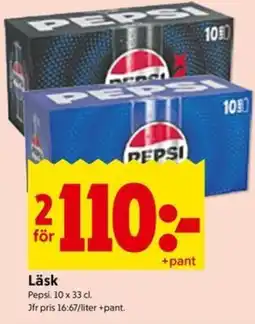 ICA Kvantum Pepsi erbjuda