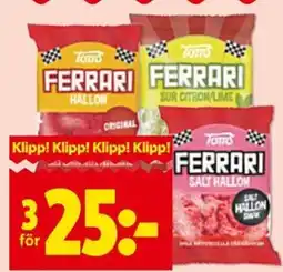 ICA Kvantum Toms Ferrari Hallon erbjuda