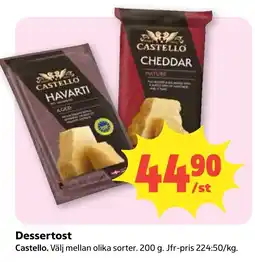 Coop Konsum Castello Dessertost erbjuda