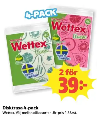 Wettex disktrasa