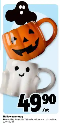 Coop Nära Form Living Halloweenmugg erbjuda