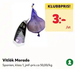 MatArket Vitlök Morado erbjuda