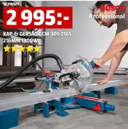Bauhaus Bosch Professional kap- & gersåg gcm 305-216s erbjuda